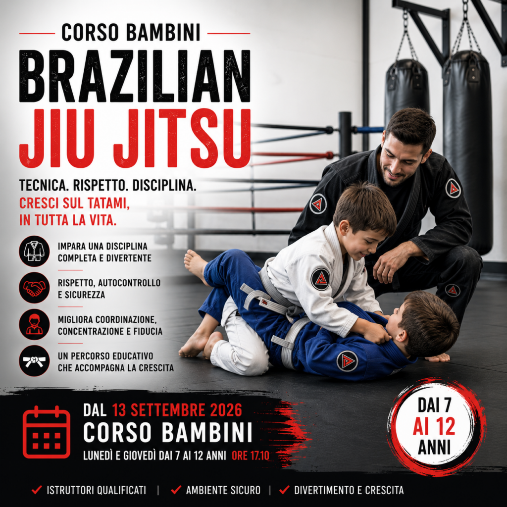 BJJ bambini a Novate: Brazilian Jiu-Jitsu dai 7 ai 12 anni