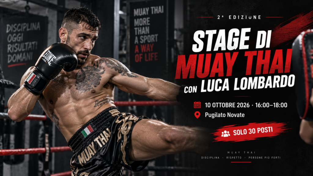 stage muay thai luca lombardo novate 2026
